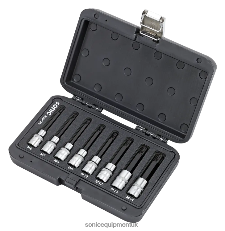 Sonic Bit Socket Ribe Set 1/2" 8Pcs Bmcs Classic 6JD02286