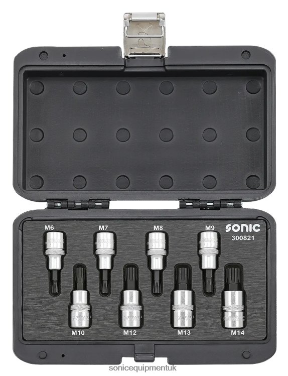 Sonic Bit Socket Ribe Set 1/2