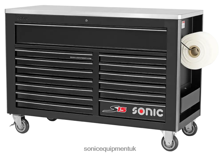 Sonic Empty Toolbox S15 14 Drawers Black Classic 6JD0250
