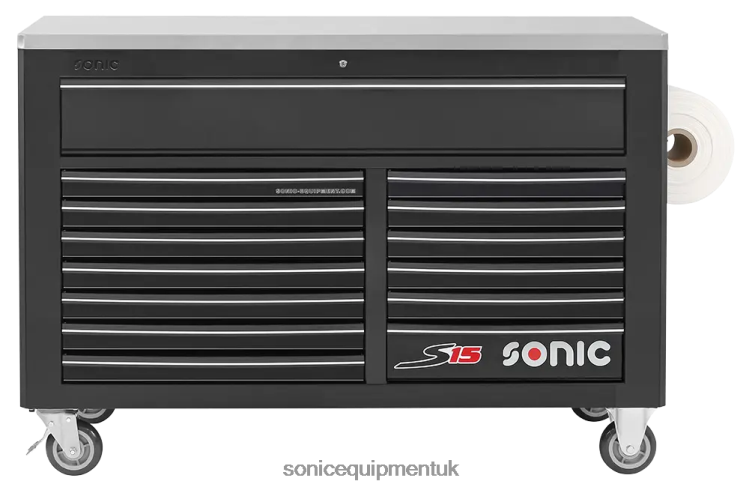 Sonic Empty Toolbox S15 14 Drawers Black Classic 6JD0250