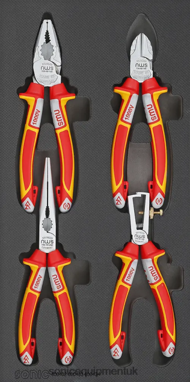 Sonic Vde Pliers Set Sfs 1/3 4-Pcs Latest 6JD02831