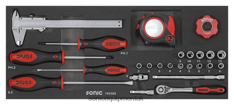 Sonic Combinationset For Toolbox 4730414 25-Pcs Latest 6JD02197