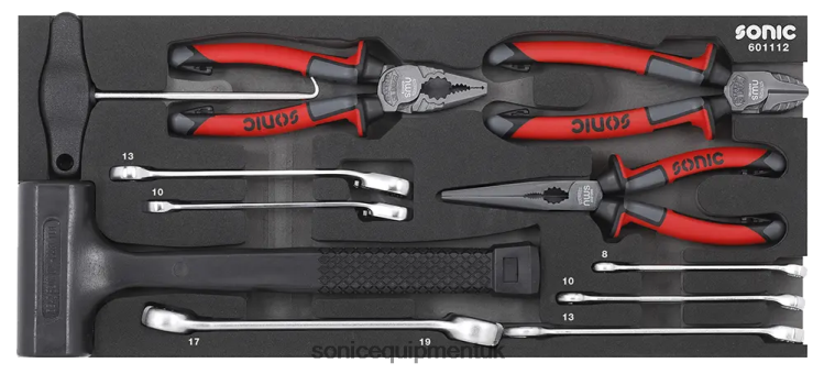Sonic Pliers And Hammer Set For Toolbox 4730414 11-Pcs Classic 6JD02198