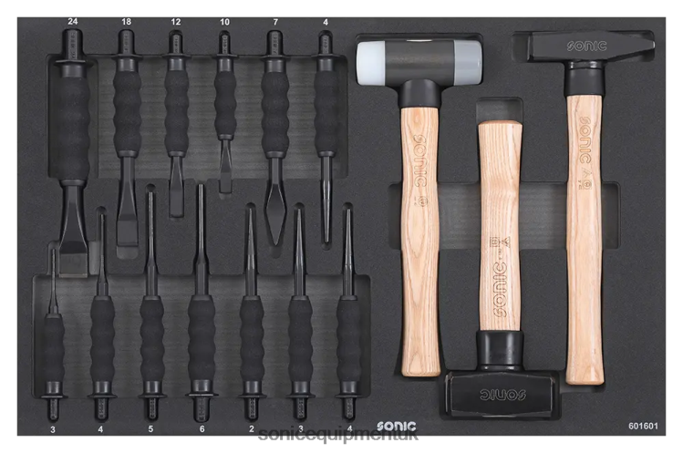 Sonic Chisel & Hammer Set Sfs 16-Pcs Latest 6JD02233