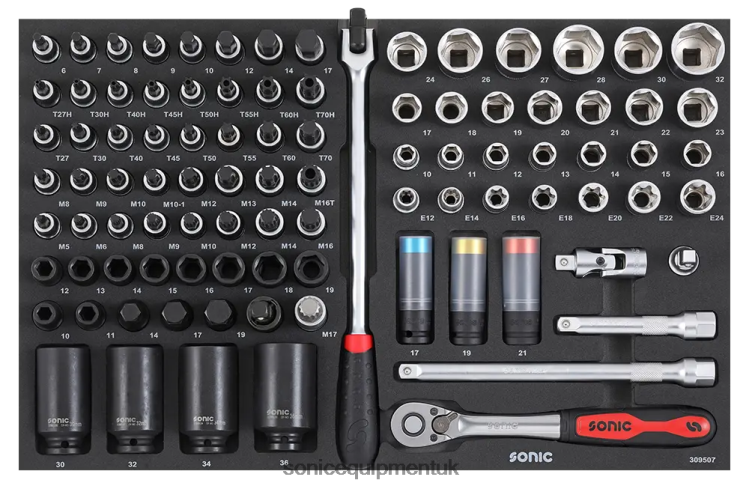 Sonic Combination Set 1/2" Sfs 95-Pcs Latest 6JD02843