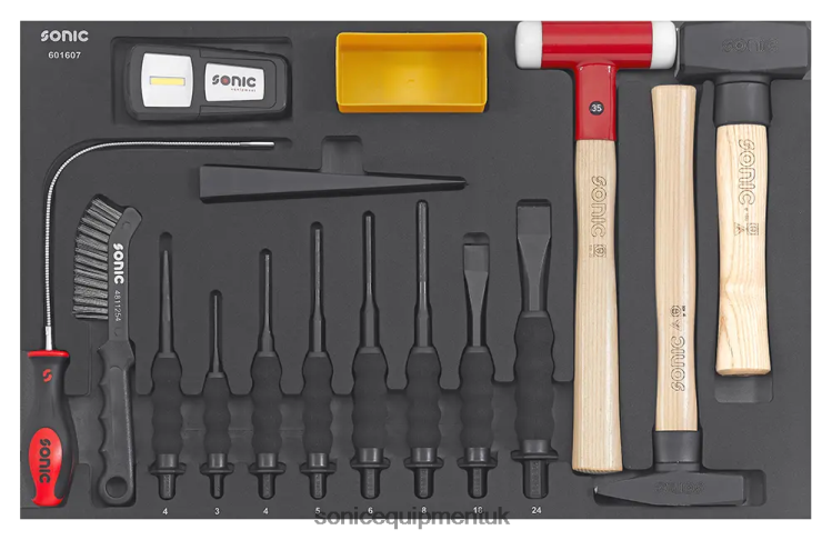 Sonic Eva 16Pc Chisel&Hammer(W/O 5Pc) Reliable 6JD02854