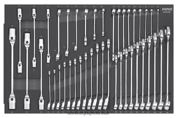 Sonic Eva 43Pc Wrench Set Latest 6JD02859
