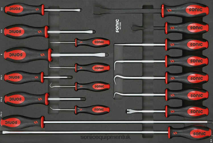 Sonic Screwdriver Set Sfs 18-Pcs Reliable 6JD02878