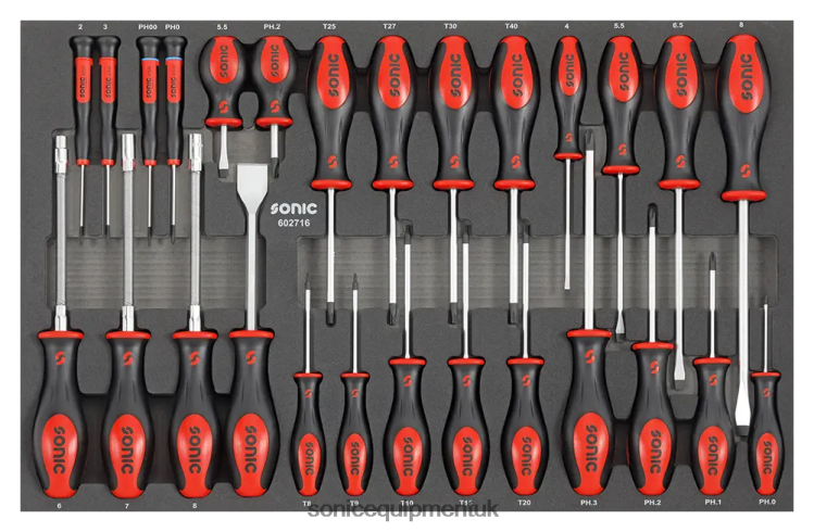 Sonic Screwdriver Set Sfs 27-Pcs Classic 6JD02880