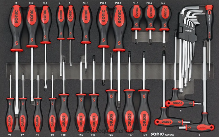 Sonic Screwdriver Set Sfs 35-Pcs Practical 6JD02881