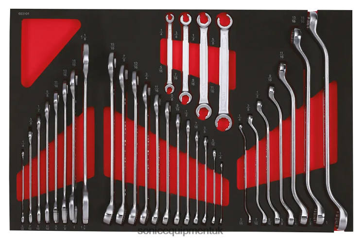 Sonic Wrench Set Sfs 31-Pcs (Sae) Reliable 6JD02894