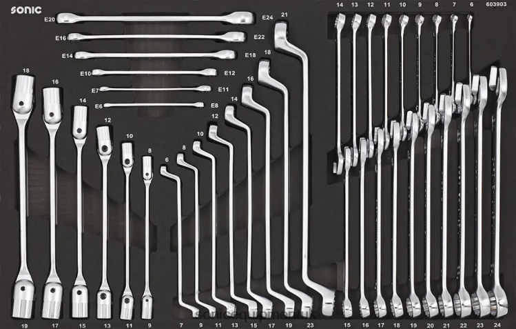 Sonic Wrench Set Sfs 39-Pcs Reliable 6JD02898