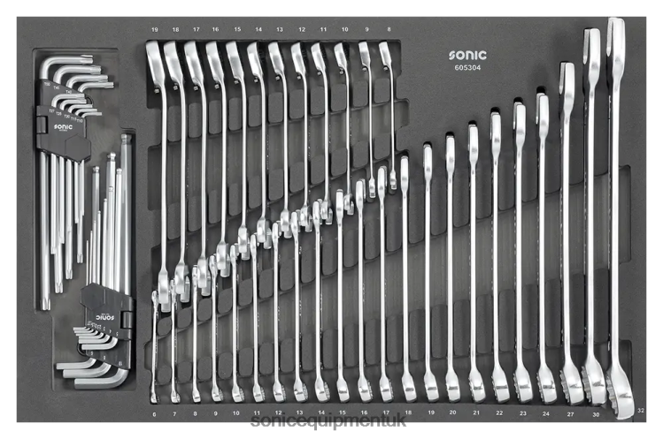 Sonic Wrench Set Sfs 53-Pcs Motorcycle Practical 6JD02905