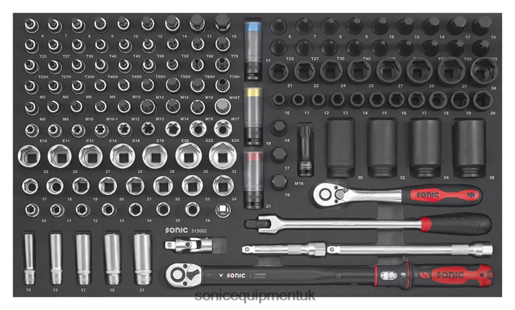 Sonic Ejumbo 136Pc 1/2 Combination Set Classic 6JD02242