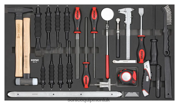 Sonic Hammer And Chisel Set Sfs 27-Pcs Reliable 6JD02248