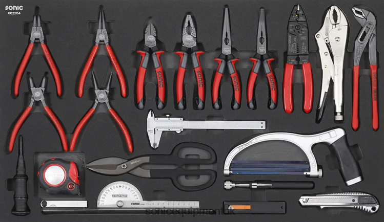 Sonic Pliers And Cutting Set Sfs 22-Pcs Reliable 6JD02906
