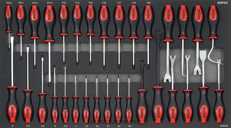 Sonic Screwdriver Set Sfs 32-Pcs Classic 6JD02912