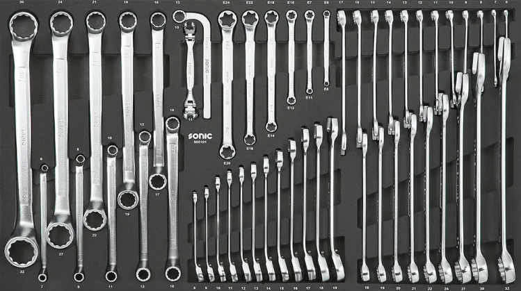 Sonic Wrenchset Sfs 51-Pcs Classic 6JD02924