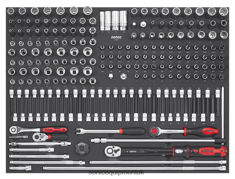 Sonic 228Pc 3/8" Combination Set Latest 6JD02253