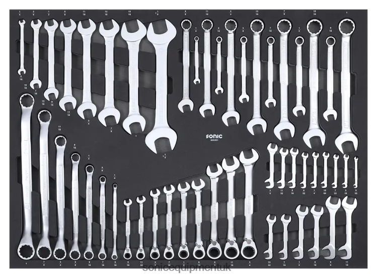 Sonic Wrench Set Sfs 52-Pcs (Aviation) Practical 6JD02929