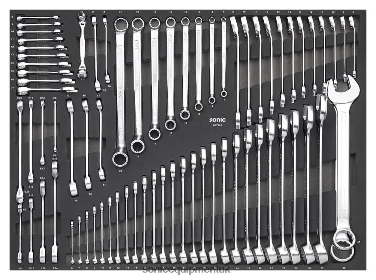 Sonic Wrench Set Sfs 72-Pcs Classic 6JD02932