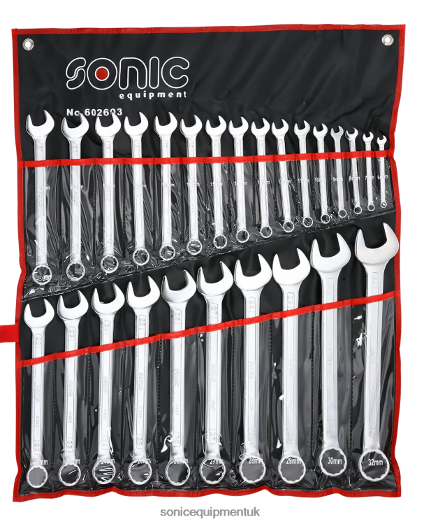 Sonic Combination Wrench Set In Pouch 26-Pcs Latest 6JD02341