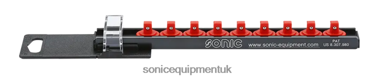Sonic 1/4"+3/8" Socket Rail With 5+4 Clips Classic 6JD022176