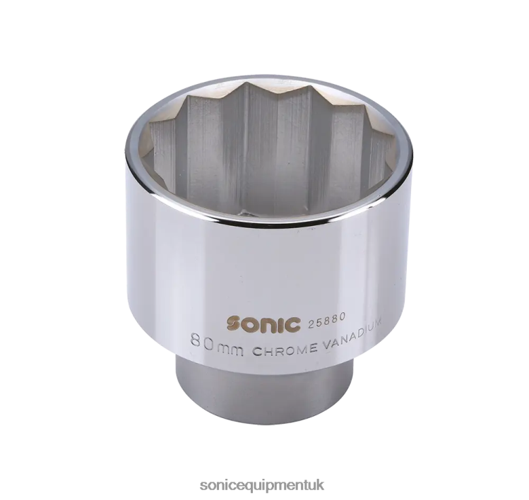 Sonic Socket 1" 12 Pt. 75Mm Reliable 6JD021294