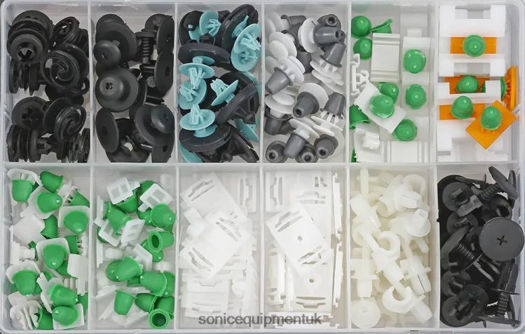Sonic Trim Clip Assortment For Audi 160Pcs Reliable 6JD021806