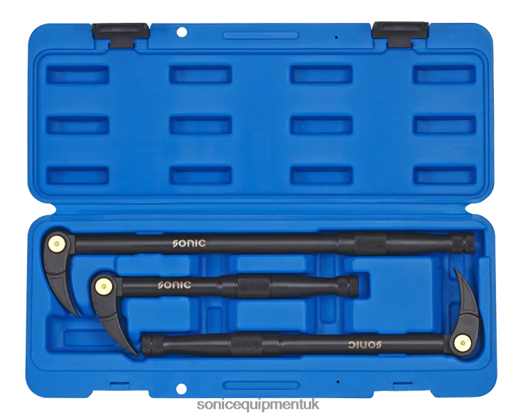 Sonic Indexable Ratcheting Pry Bar Set 3-Pcs. Practical 6JD02607