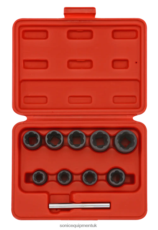 Sonic Spiral Socket Set 3/8" 10-Pcs Reliable 6JD02700