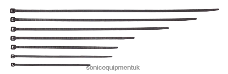 Sonic Tie Rap 36X180 100 Pieces In Bag (Black) Classic 6JD02710